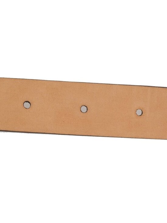 LOUIS VUITTON Santure Carre Belt Monogram Leather Brown SHW France